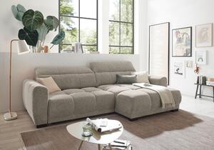 ROHOVÁ SEDAČKA, textil, piesková Livetastic - Sedačky, Online Only