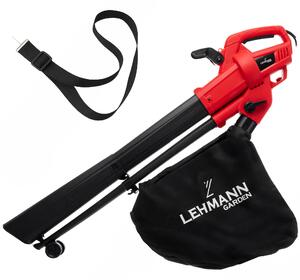 LEHMANN SALTIUM LGALB-3540 sieťový elektrický fukár na lístie s drvičom, vysávač lístia s vreckom 40 l, drvenie 10:1 3500 W