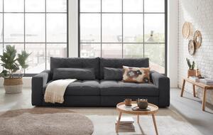 VEĽKÁ POHOVKA, textil, antracitová Livetastic - Sedačky, Online Only