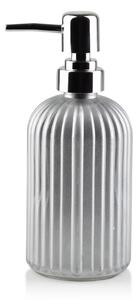 Bathlab Dávkovač mydla Ari 400ml strieborný