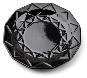 Affekdesign Keramický Tanier ADEL 19,5 cm čierny