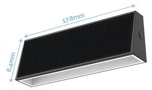 Viking - LED solárne nástenné svietidlo LED/1,3W/3,7V IP44 4000K 2000 mAh