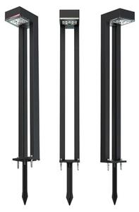 Viking - SADA 2x solárnych LED lámp LED/1W/3,7V IP44 3000K 2000 mAh