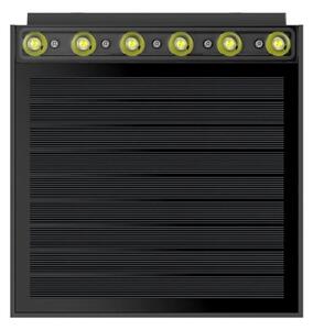 Viking - LED stmievateľné solárne nástenné svietidlo LED/1W/3,7V IP54 4000K 2000 mAh