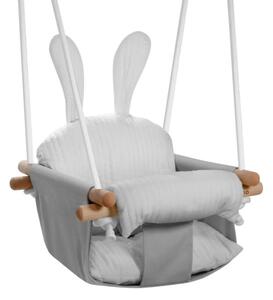 Detská hojdačka Hop 33 Rabbit Grey