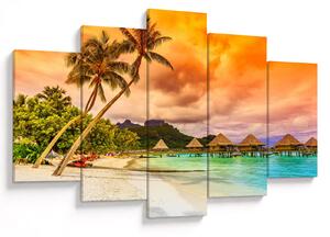 Obraz - Ostrov Bora Bora (150x105 cm)