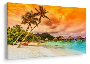 Obraz - Ostrov Bora Bora (90x60 cm)
