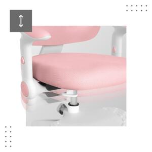 Detská otočná stolička Mark Adler Junior 5.0 Pink