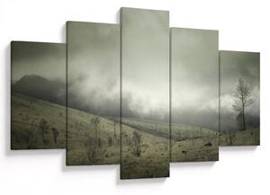 Obraz krajiny pred búrku (150x105 cm)
