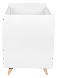 QUAX prestaviteľná postieľka Loft white 140x70cm (2v1)