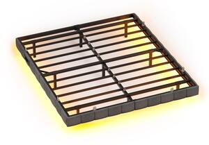 Manželská posteľ s LED podsvietením 140x200cm RMBB35164G101