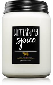 Milkhouse Candle Co. Farmhouse Winterberry Spice vonná sviečka 737 g