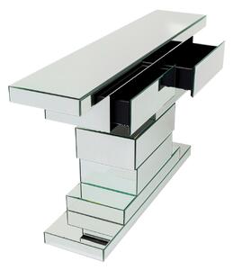 Brick konzolový stolík zrkadlový