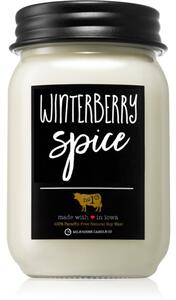 Milkhouse Candle Co. Farmhouse Winterberry Spice vonná sviečka 369 g