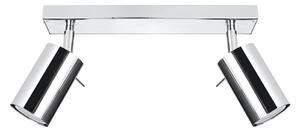 Sollux SL.0728 - Bodové svietidlo RING 2xGU10/10W/230V