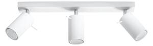 Sollux SL.0089 - Bodové svietidlo RING 3 3xGU10/10W/230V biela