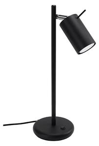 Sollux SL.1091 - Stolná lampa RING 1xGU10/10W/230V čierna