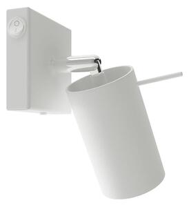 Sollux SL.1024 - Nástenné bodové svietidlo RING 1xGU10/10W/230V biela
