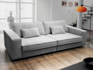 VEĽKÁ POHOVKA, plast, textil, kompozitné drevo, sivá Livetastic - Sedačky, Online Only