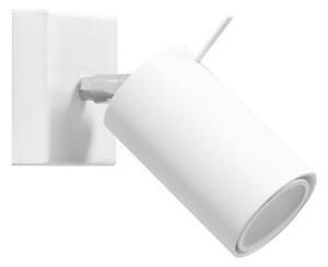 Sollux SL.0087 - Nástenné bodové svietidlo RING 1xGU10/10W/230V biela