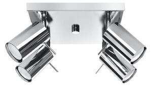 Sollux SL.0730 - Bodové svietidlo RING 4xGU10/10W/230V
