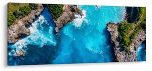 Obraz - Zátoka na Bali (120x50 cm)