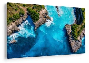 Obraz - Zátoka na Bali (90x60 cm)