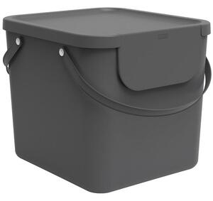 Kôš na triedený odpad ALBULA šedý 40 l
