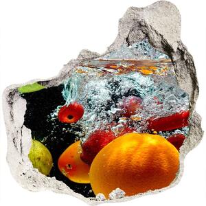 Diera 3D fototapety na stenu Ovocie pod vodou nd-p-43733857