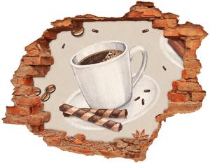 Diera 3D fototapeta nálepka Šálka kávy nd-c-57719216