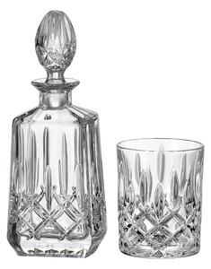 Bohemia Crystal Whisky set Sheffield 99999/52820/598 (1 karafa + 6 pohárov)
