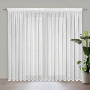 ZÁCLONA NA PÁSKE VANESA 300X270 CM BIELA