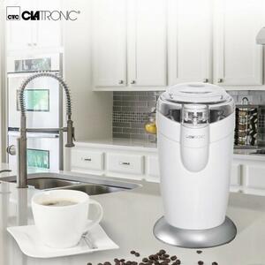 Clatronic KSW 3306 mlynček na kávu, biela