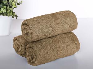 XPOSE® Froté uterák VERONA 3ks - kavový 30x50 cm