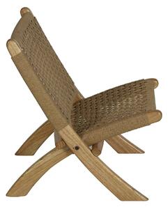 Quax detská skladacia stolička Loom Rope