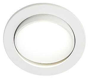 Bodové svetlá Arcchio, Katerin, stmievateľné, Biela, Kúpeľňa, Plast, Moderný