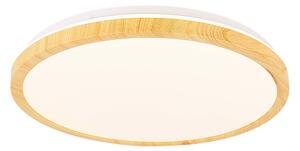 Candellux Stropné svietidlo GANDAVA Stropné svietidlo 18W LEDWhite Wooden 4000K 13-75109