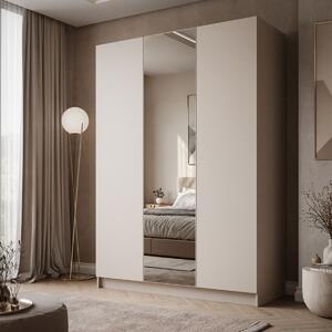 ŠATNÍKOVÁ SKRIŇA BLANCA 3D KAŠMÍR ZRKADLO 150 cm