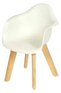 Quax detská stolička biela (set 2ks)