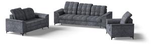 Sedacia súprava ALICA set 3+2+1, ANTHRACITE