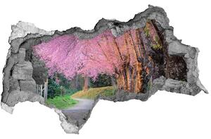 Nálepka fototapeta 3D výhľad Čerešňové kvety