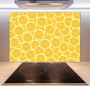 Panel do kuchyne Plátky citróna pl-pksh-100x70-f-138709638