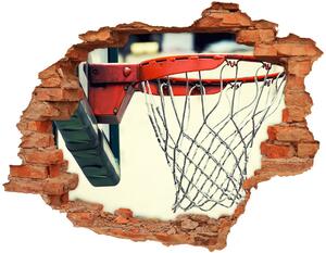 Diera 3D v stene nálepka Basketbal nd-c-80693671