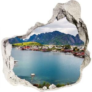 Diera 3D fototapety nálepka Lofoten v nórsku