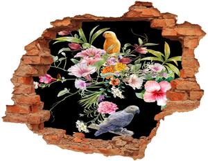 Fototapeta diera na stenu Kvetín a vtákov nd-c-172830209