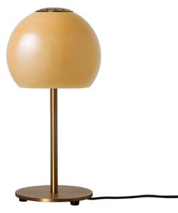 Stolové Lampa FRANDSEN, Ball Glass, Oranžová, Obývacia izba, Sklo, Dizajnový