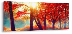 Obraz - Jesenná krajina (120x50 cm)
