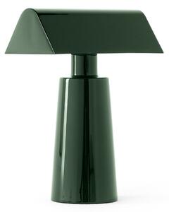 Stolové Lampa &Tradition, Caret MF1, stmievateľné, Zelená, Obývacia izba, Kov, Dizajnový