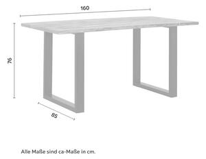 Jedálenský stôl Arya 160x85 Cm