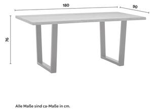 Jedálenský stôl Juno 180x90 Cm